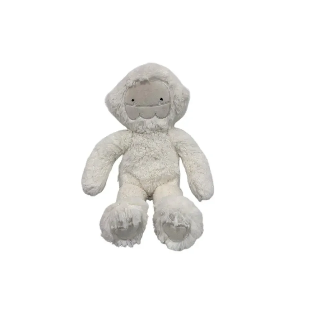 Slumberkins Bigfoot Stuffie Plush‎ White Ivory Yeti Super Soft 12” Doll